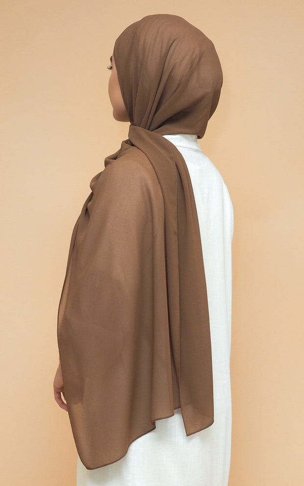 Chiffon Hijab - Cinnamon