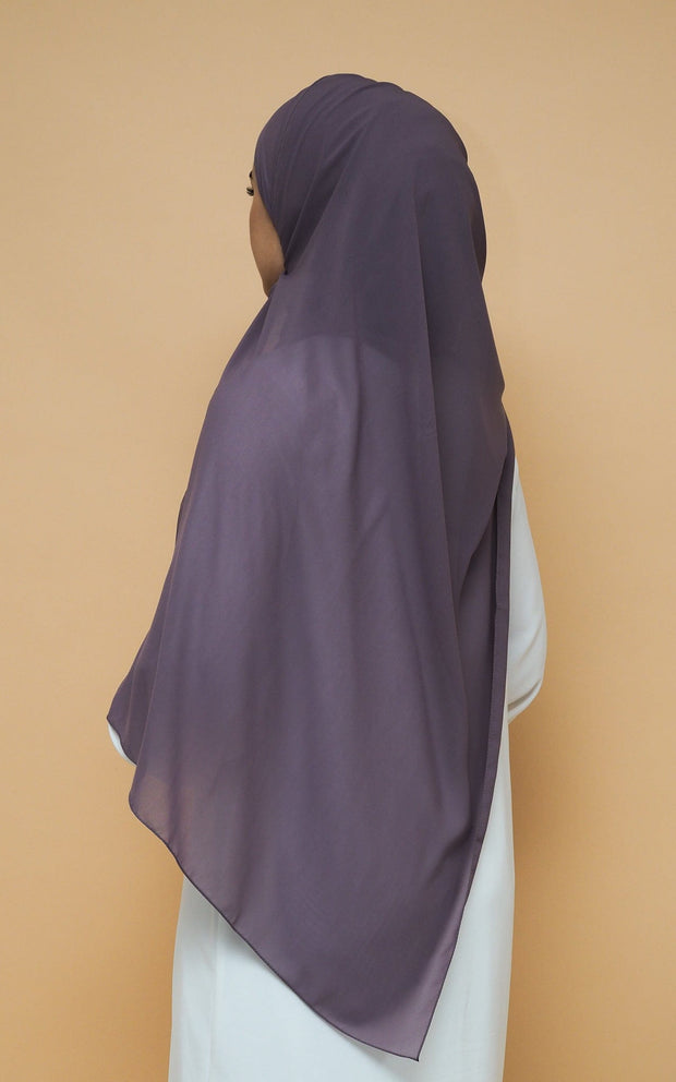 Soft Chiffon Hijab - Clay