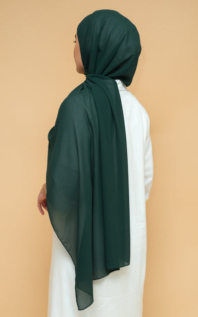 Chiffon Hijab - HT Green