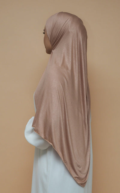 Jersey Hijab - Warm Tan