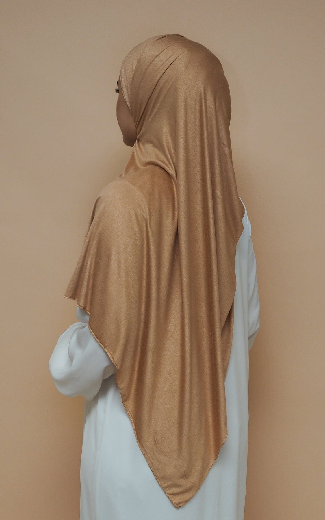 Golden color hot sale hijab