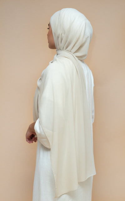 Chiffon Hijab - Pale Nude