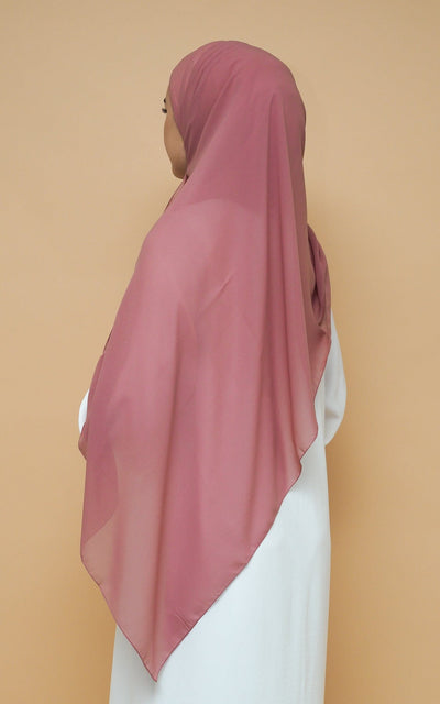 Soft Chiffon Hijab - Pink