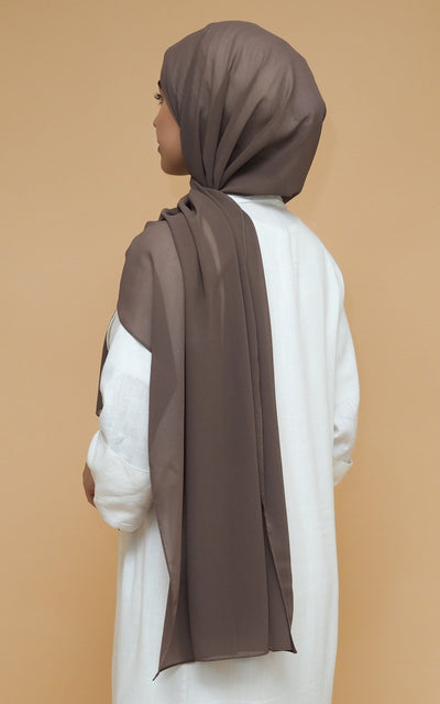 Chiffon Hijab - S.Grey