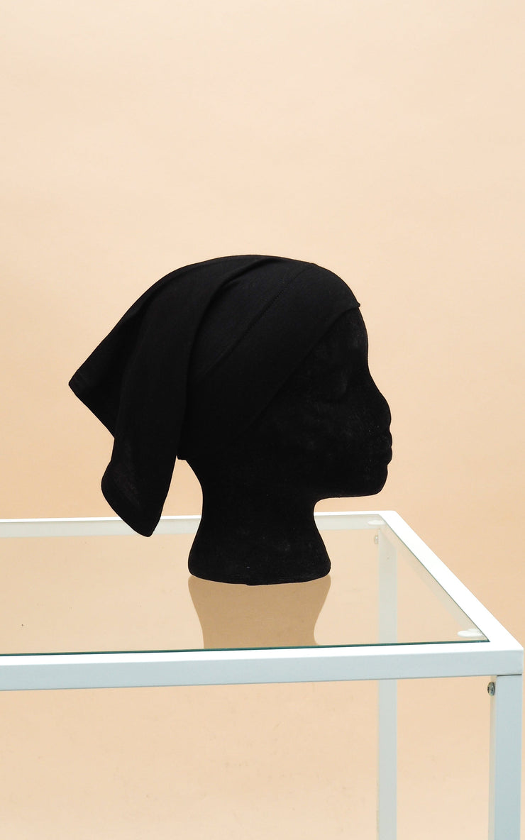 Tube Hijab Underscarf - Black