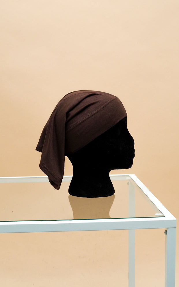Tube Hijab Underscarf - Brown